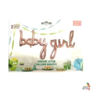 Foil-letters-baby-girl