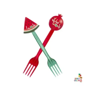 Yalda-cake-fork