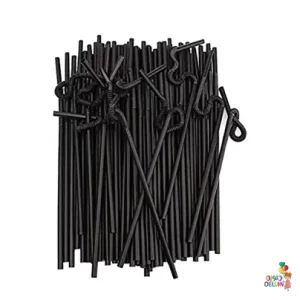 Spiral-straw8-black