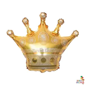 Golden-crown-foil-balloon