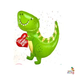 Dinosaur-foil-balloon-heart