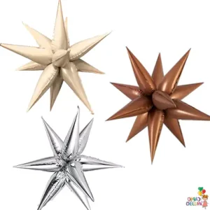 Multi-feather-star-foil-balloon