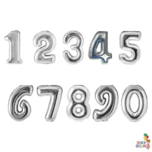 Candle-silver-numbers