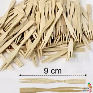 Wooden-finger-food-fork